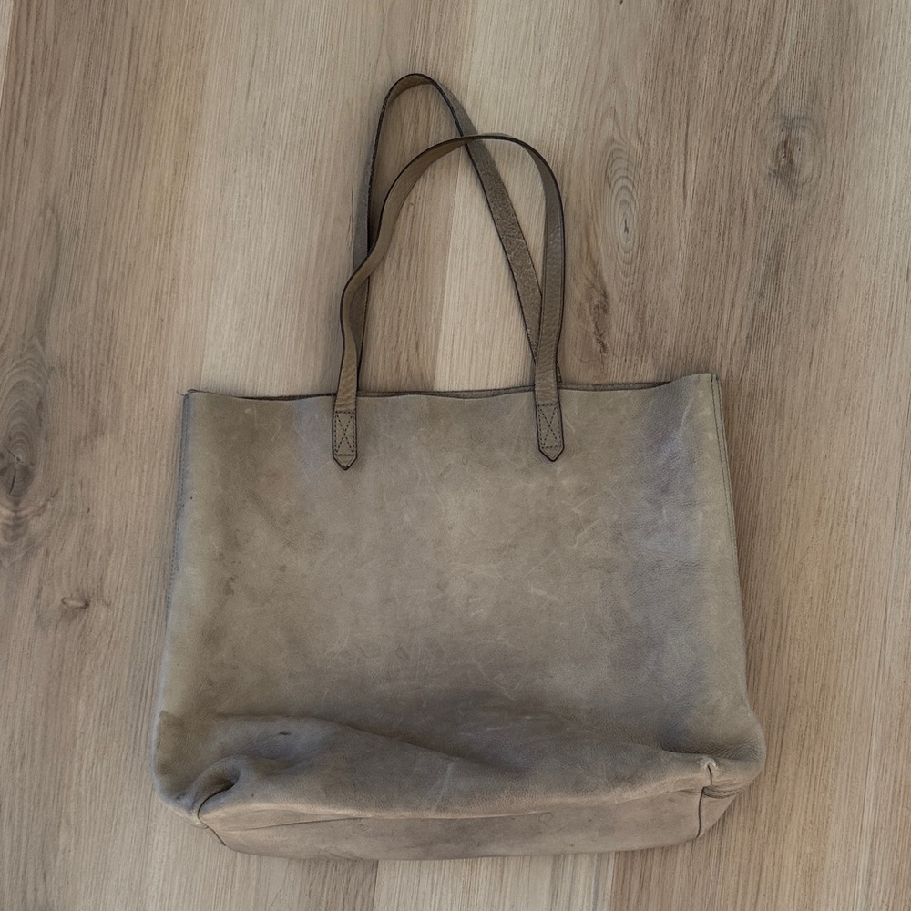 Madewell Leather Tote Bag